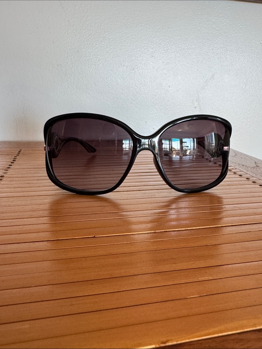 Dior Black Oversized Gradient Sunglasses- NEW